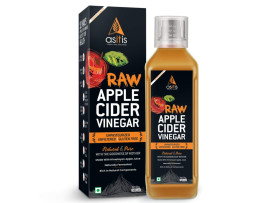 AS-IT-IS Nutrition Raw Apple Cider Vinegar with Mother 500ml- Undiluted & Unfiltered